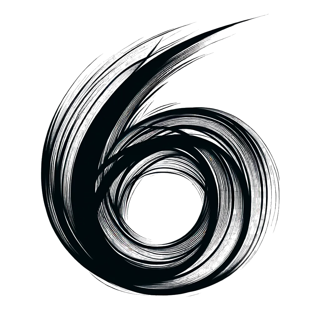a 666 imprint in black and white.