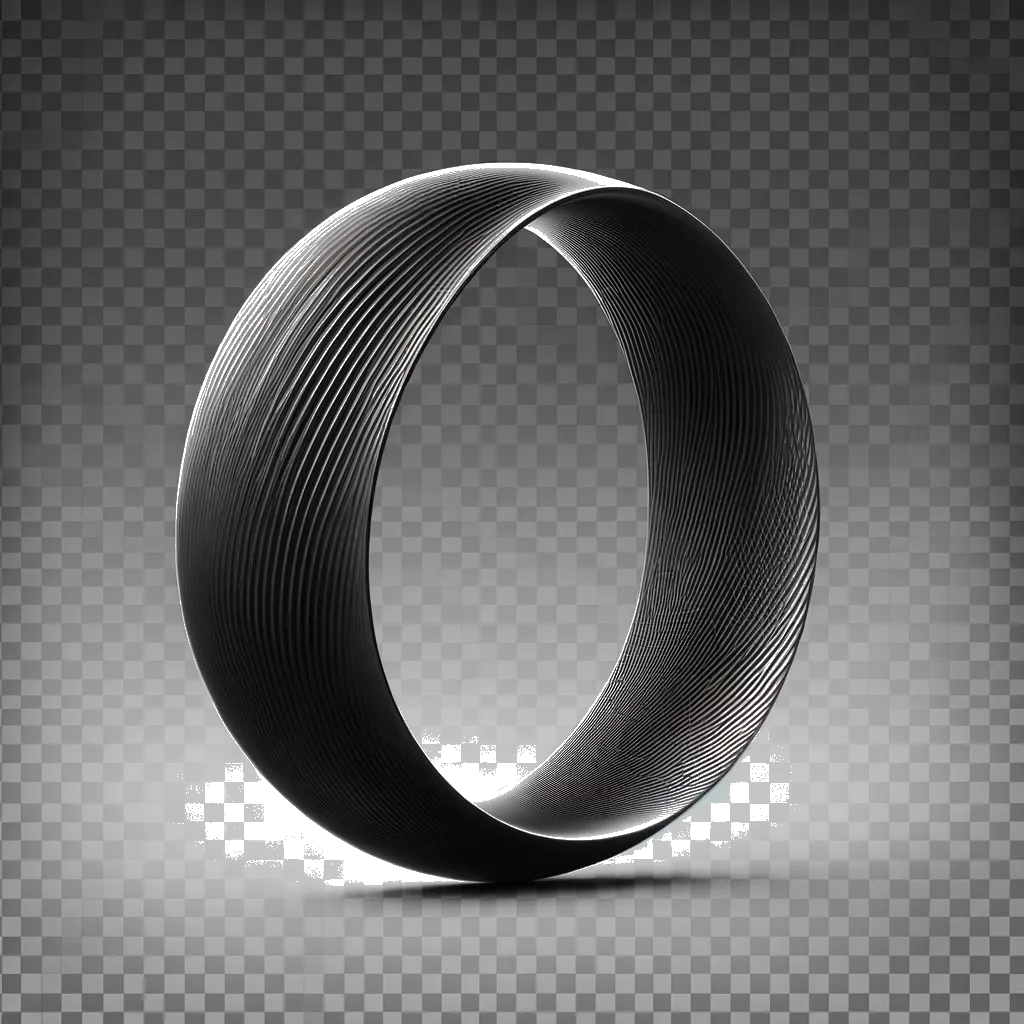 Drawing of a signet ring in black and white depicting the theme of authority.